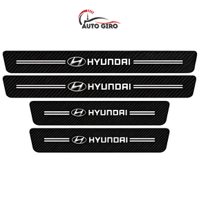 Protetor de Soleira Anti-risco Premium CarbonFilm™ - 4 Pçs - Owenshop