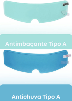 Pelicula para Viseira de Capacete VisorFilm ( 2 EM 1 )- Owenshop©