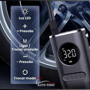 Compressor de Ar Portátil AirPump - Owenshop