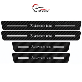 Protetor de Soleira Anti-risco Premium CarbonFilm™ - 4 Pçs - Owenshop