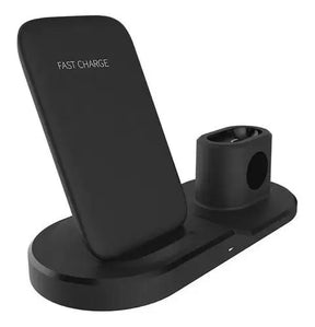 Carregador indução sem fio ultra rápido 3 em 1 - Fast Owen