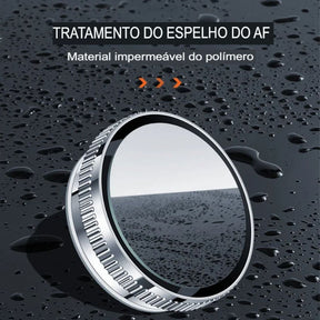 Espelho Ajustável de Ponto Cego 360° - Maior Segurança ao Dirigir