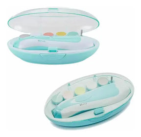 Cortador Aparador de unhas para bebê elétrica de lixa - Babybu