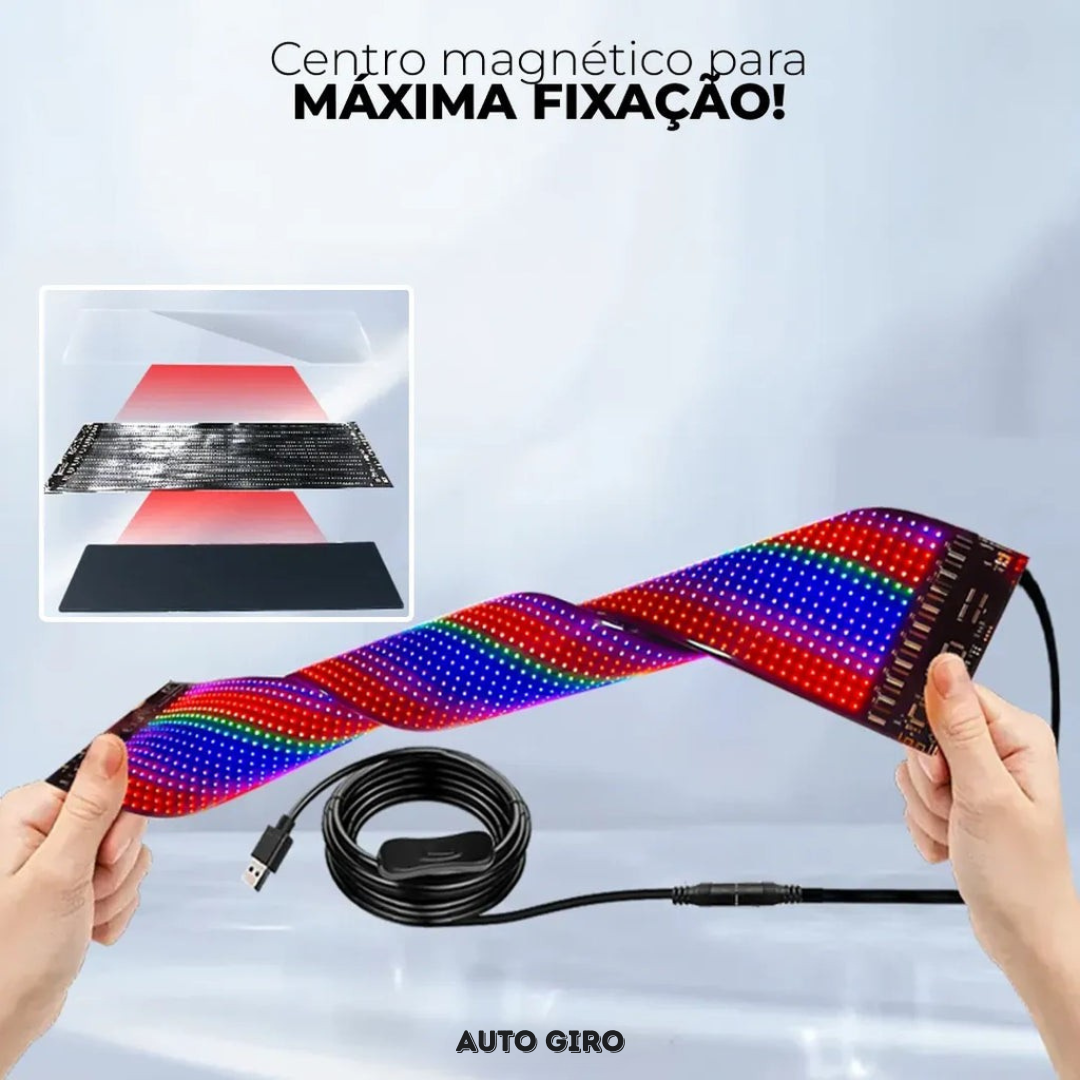 Display Inteligente de LED para Carros - Owenshop Display