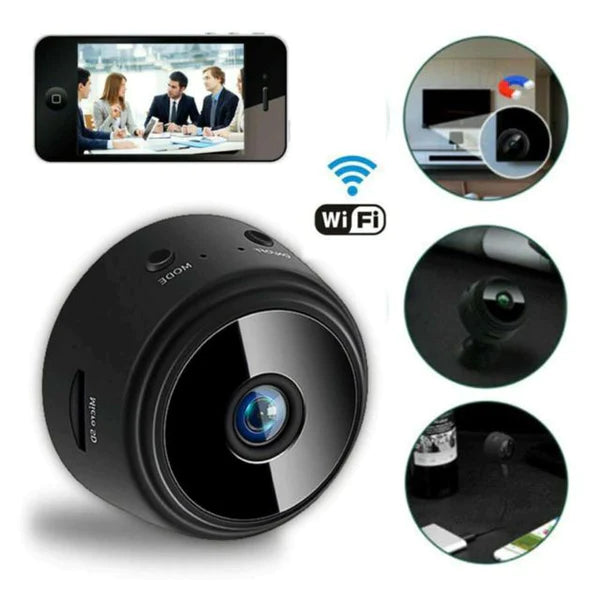 Mini Câmera SPY A9 Magnética Wifi noturna- SPYOWEN