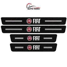 Protetor de Soleira Anti-risco Premium CarbonFilm™ - 4 Pçs - Owenshop