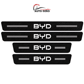 Protetor de Soleira Anti-risco Premium CarbonFilm™ - 4 Pçs - Owenshop