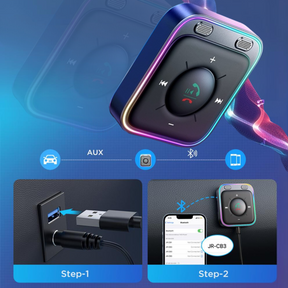 Adaptador Bluetooth 5.3 AUX para Carros - Owenshop