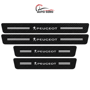 Protetor de Soleira Anti-risco Premium CarbonFilm™ - 4 Pçs - Owenshop