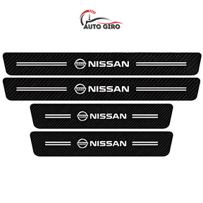 Protetor de Soleira Anti-risco Premium CarbonFilm™ - 4 Pçs - Owenshop