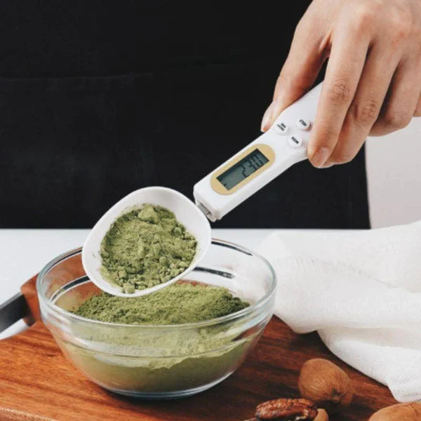 Colher de Medida Portátil com Balança Digital para Alimentos - Harvestmedi