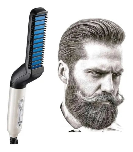 Alisador e Modelador de Barba Multifuncional BarbaPro