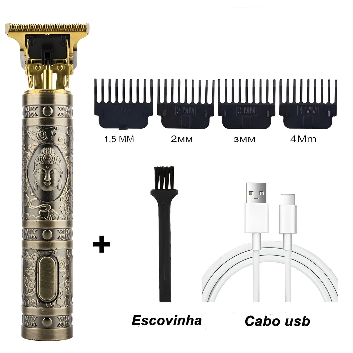Barbeador T9 Renew - Máquina de Barba e Cabelo